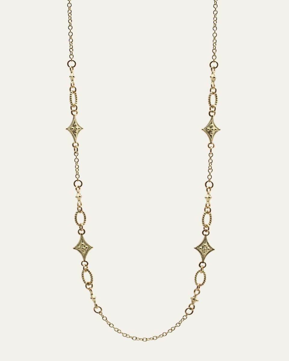 Old World Sueno Crivelli Toggle Lariat Necklace